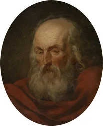 Kopf eines alten Mannes